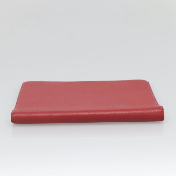 HERMES Agenda Day Planner Cover Leather Red Auth bs28777