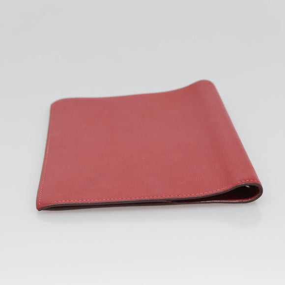 HERMES Agenda Day Planner Cover Leather Red Auth bs28777