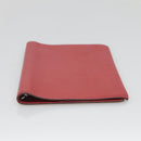 HERMES Agenda Day Planner Cover Leather Red Auth bs28777-7