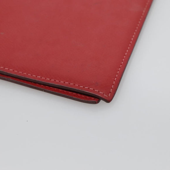HERMES Agenda Day Planner Cover Leather Red Auth bs28777