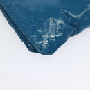 BOTTEGA VENETA INTRECCIATO Shoulder Bag Leather Blue Auth bs28779-17