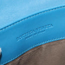 BOTTEGA VENETA INTRECCIATO Shoulder Bag Leather Blue Auth bs28779-18