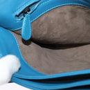 BOTTEGA VENETA INTRECCIATO Shoulder Bag Leather Blue Auth bs28779-20