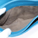 BOTTEGA VENETA INTRECCIATO Shoulder Bag Leather Blue Auth bs28779-21