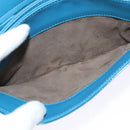 BOTTEGA VENETA INTRECCIATO Shoulder Bag Leather Blue Auth bs28779-22