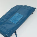 BOTTEGA VENETA INTRECCIATO Shoulder Bag Leather Blue Auth bs28779-6