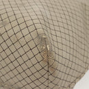 BOTTEGA VENETA Tote Bag PVC Leather Gray Auth bs28782-14