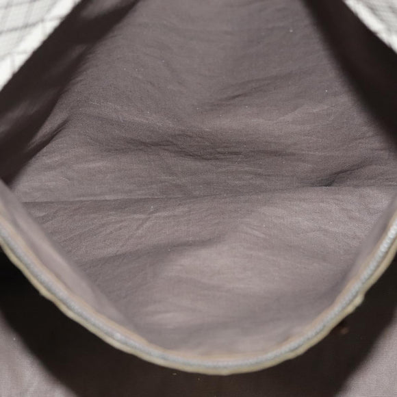 BOTTEGA VENETA Tote Bag PVC Leather Gray Auth bs28782