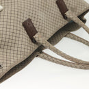 BOTTEGA VENETA Tote Bag PVC Leather Gray Auth bs28782-7