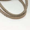 BOTTEGA VENETA Tote Bag PVC Leather Gray Auth bs28782-8