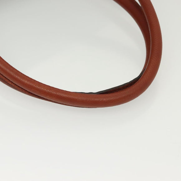 BOTTEGA VENETA Boston Bag Leather Black Brown gold Auth bs28783