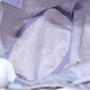 PRADA Purse Pouch Nylon Purple Silver Auth bs28790-11