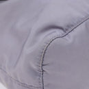PRADA Purse Pouch Nylon Purple Silver Auth bs28790-14