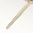 Christian Dior Trotter Canvas Pouch PVC Pink Silver Auth bs28794-8