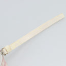 Christian Dior Trotter Canvas Pouch PVC Pink Silver Auth bs28794-10