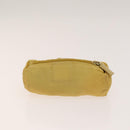 PRADA Pouch Nylon 4Set Black Pink yellow Auth bs28799-13