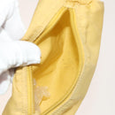 PRADA Pouch Nylon 4Set Black Pink yellow Auth bs28799-16