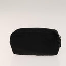 PRADA Pouch Nylon 4Set Black Pink yellow Auth bs28799-18