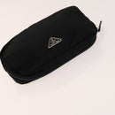 PRADA Pouch Nylon 4Set Black Pink yellow Auth bs28799-19