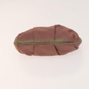 PRADA Pouch Nylon 4Set Black Pink yellow Auth bs28799-5