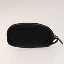 PRADA Pouch Nylon 4Set Black Pink yellow Auth bs28799-8