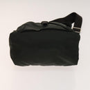 PRADA Bag Nylon 4Set Black Green Bordeaux Auth bs28803-10