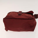 PRADA Bag Nylon 4Set Black Green Bordeaux Auth bs28803-15