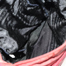 PRADA Bag Nylon 4Set Black Green Bordeaux Auth bs28803-16