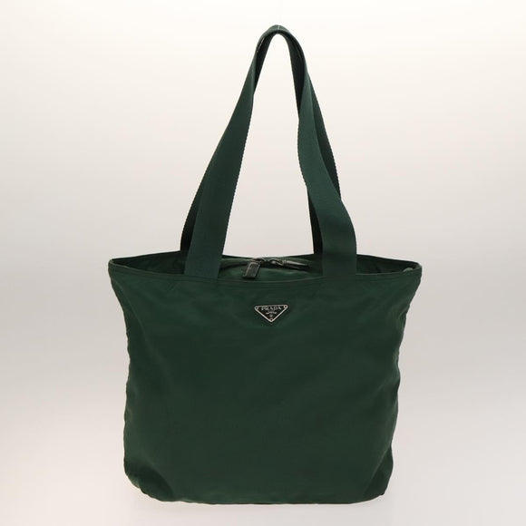 PRADA Bag Nylon 4Set Black Green Bordeaux Auth bs28803