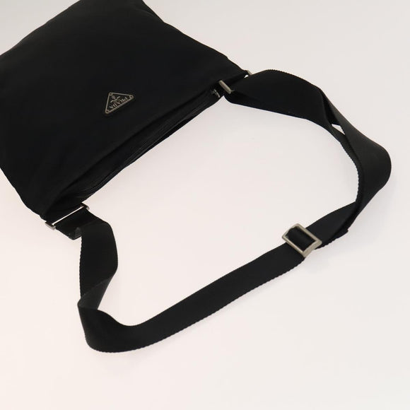 PRADA Bag Nylon 4Set Black Green Bordeaux Auth bs28803