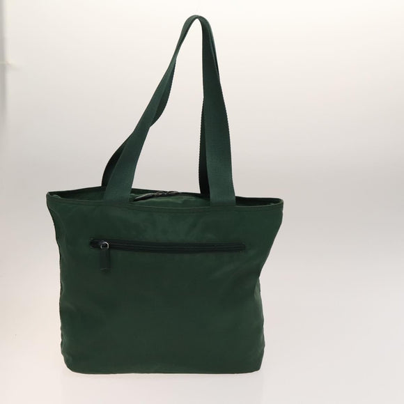 PRADA Bag Nylon 4Set Black Green Bordeaux Auth bs28803