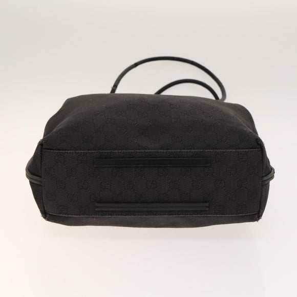 GUCCI GG Canvas Supreme Web Sherry Line Bag Leather PVC 3 Set Beige Auth bs28804