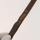 GUCCI GG Canvas Supreme Web Sherry Line Bag Leather PVC 3Set Beige Auth bs28804-19