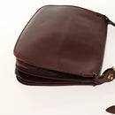 Salvatore Ferragamo Cartier Gancini Bag Leather 3Set Black Bordeaux Auth bs28805-17