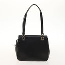 Salvatore Ferragamo Cartier Gancini Bag Leather 3Set Black Bordeaux Auth bs28805-3