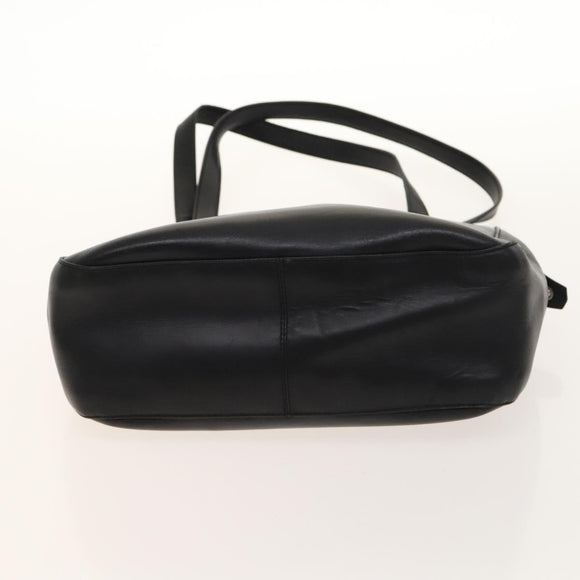 Salvatore Ferragamo Cartier Gancini Bag Leather 3 Set Black Auth bs28805