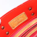 LOUIS VUITTON Monogram Vernis Reade PM Hand Bag Red Rouge M91088 LV Auth bs28806-18