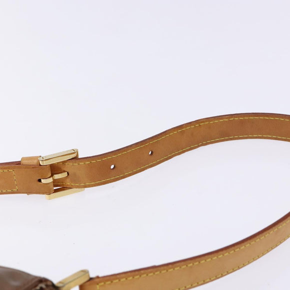 LOUIS VUITTON Monogram Vernis Thompson Street Bag Bronze M91124 LV Auth bs28807