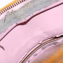 LOUIS VUITTON Monogram Vernis Houston Bag Marshmallow Pink M91302 Auth bs28810-20