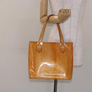 LOUIS VUITTON Monogram Vernis Houston Bag Marshmallow Pink M91302 Auth bs28810-25