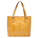 LOUIS VUITTON Monogram Vernis Houston Bag Marshmallow Pink M91302 Auth bs28810-2