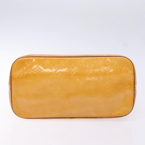 LOUIS VUITTON Monogram Vernis Houston Bag Marshmallow Pink M91302 Auth bs28810