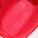 LOUIS VUITTON Monogram Vernis Reade MM Hand Bag Red Rouge M91086 LV Auth bs28811-11