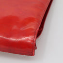 LOUIS VUITTON Monogram Vernis Stanton Tote Bag Red M91078 LV Auth bs28812-12