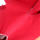 LOUIS VUITTON Monogram Vernis Stanton Tote Bag Red M91078 LV Auth bs28812-14