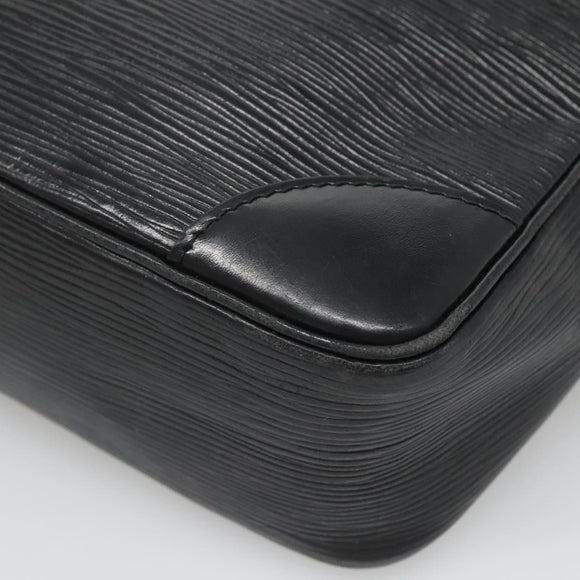 LOUIS VUITTON Epi Trocadero 27 Shoulder Bag Black M52312 LV Auth bs28813