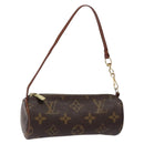 LOUIS VUITTON Monogram Papillon Pouch LV Auth bs28817-1