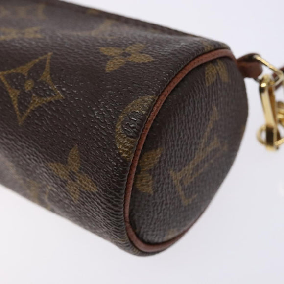 LOUIS VUITTON Monogram Papillon Pouch LV Auth bs28817