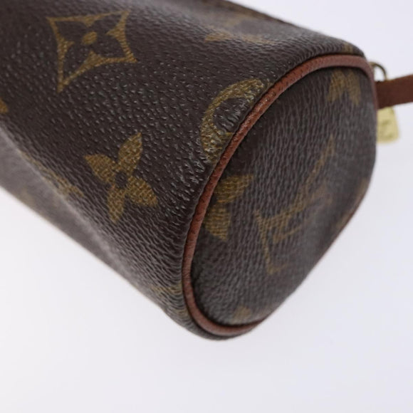 LOUIS VUITTON Monogram Papillon Pouch LV Auth bs28817
