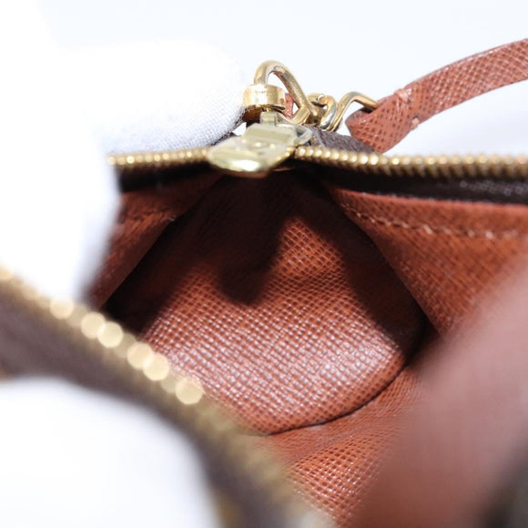 LOUIS VUITTON Monogram Papillon Pouch LV Auth bs28817